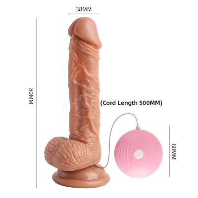 Remote Control Dildo with Suction Cup