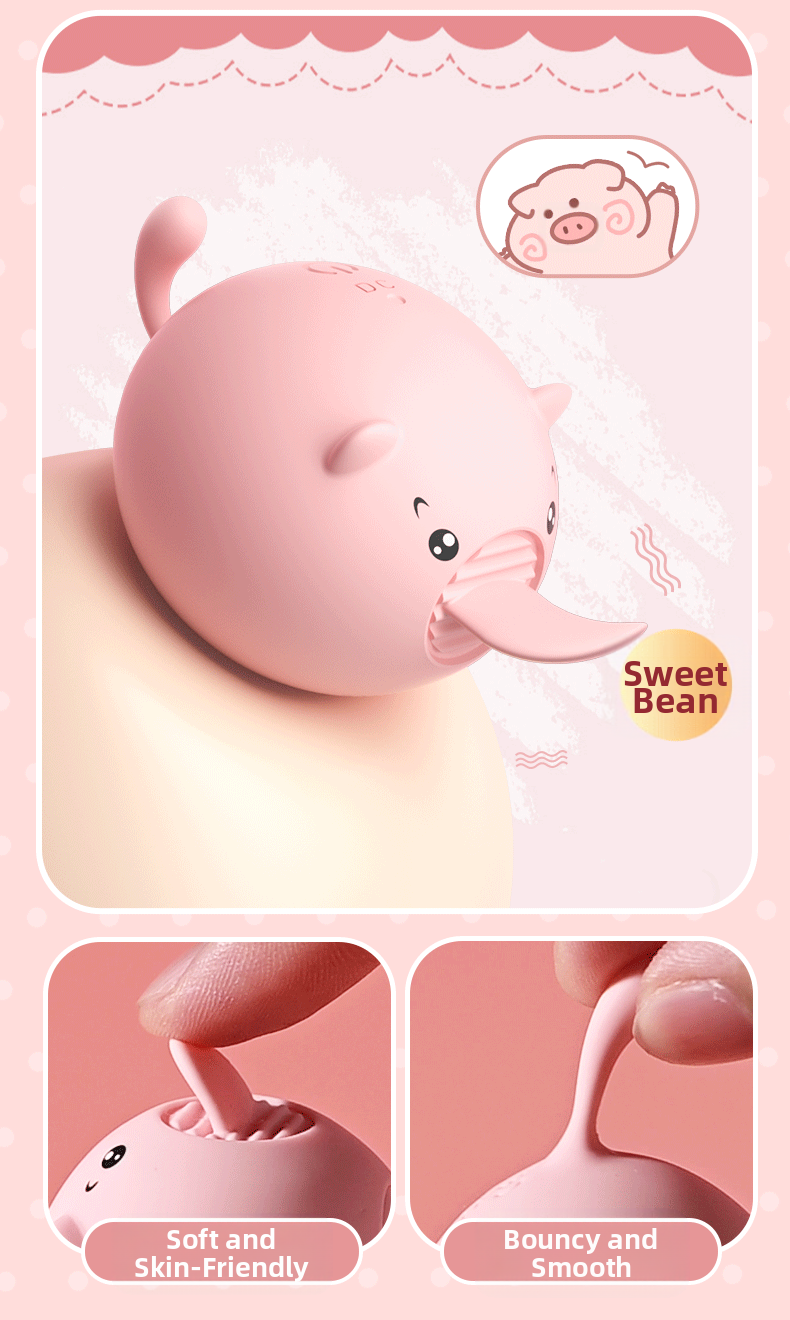 Pig Vibrator Nipples Clitoris