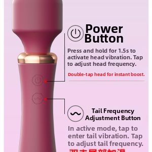 Dual-Ended Vibrator with Heating System
