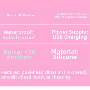 Dual-Ended Vibrator with Heating System