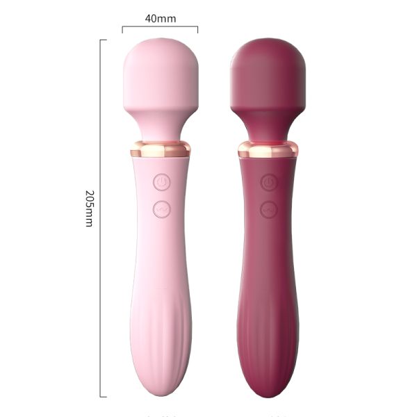 Dual-Ended Vibrator with Heating System
