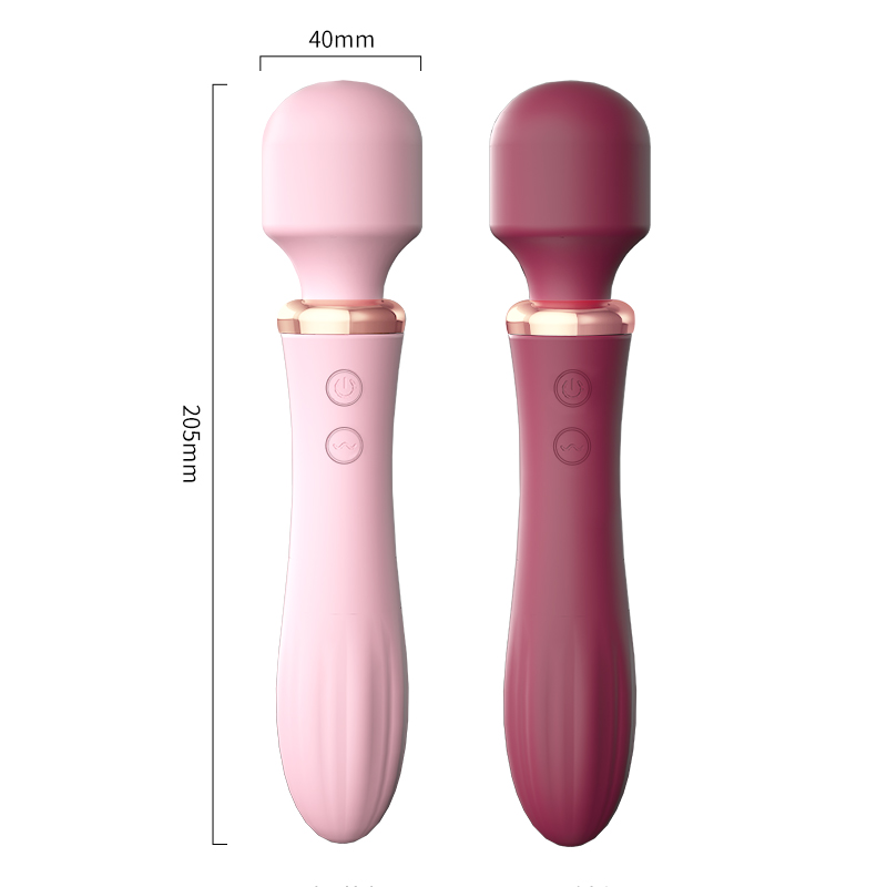 Dual-Ended Vibrator with Heating System