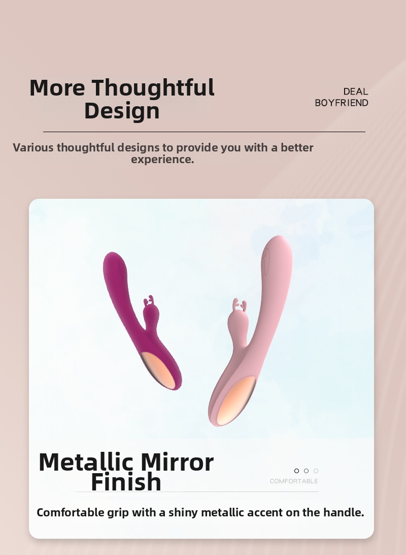 Rabbit Vibrator with Double Motors