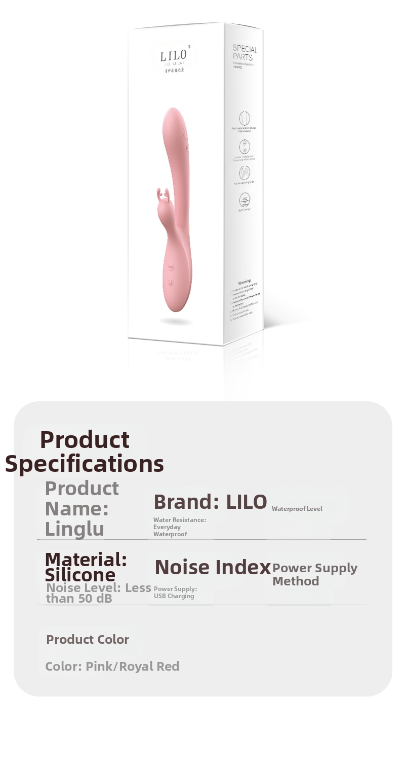 Rabbit Vibrator with Double Motors