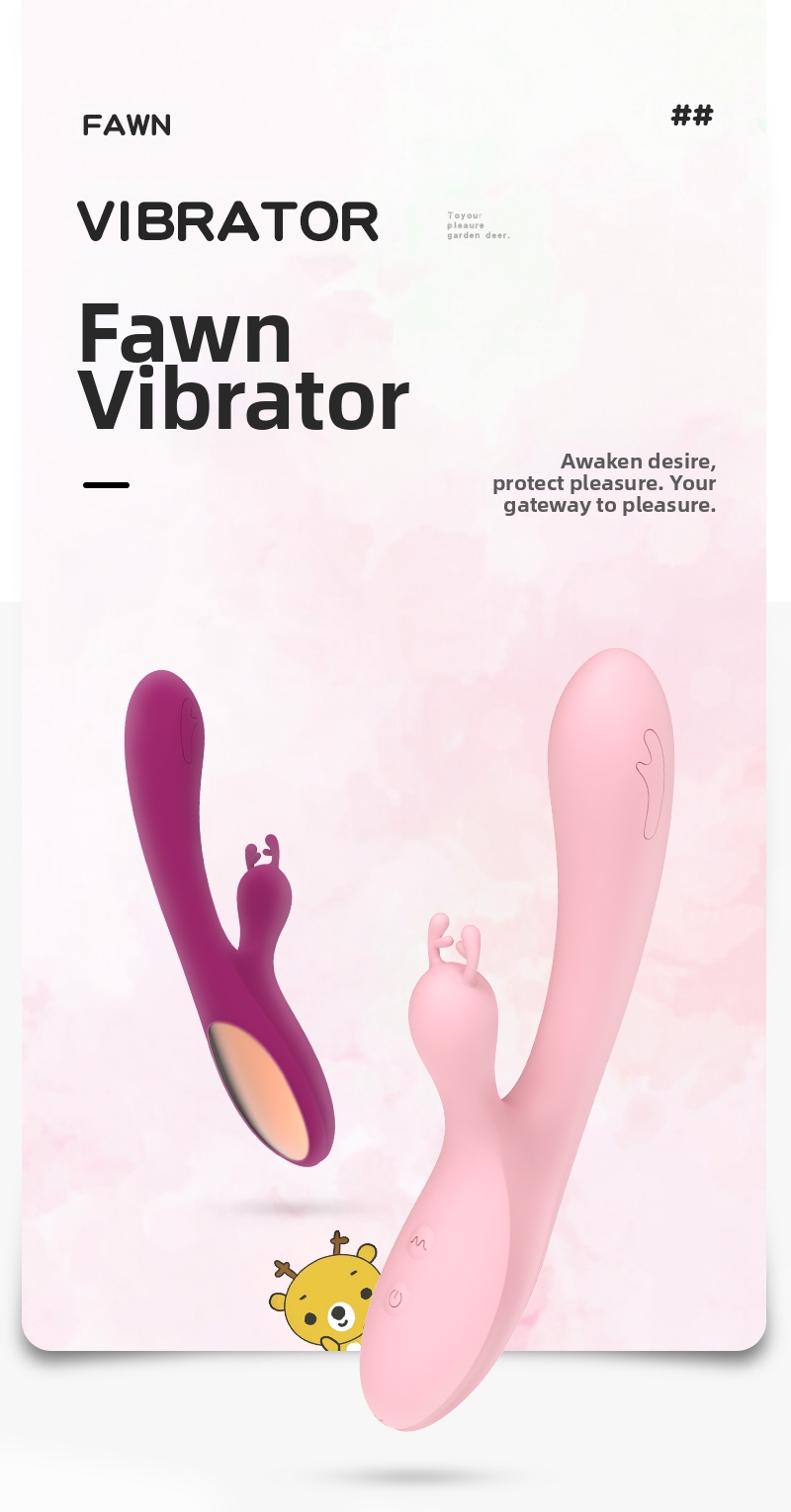 Rabbit Vibrator with Double Motors