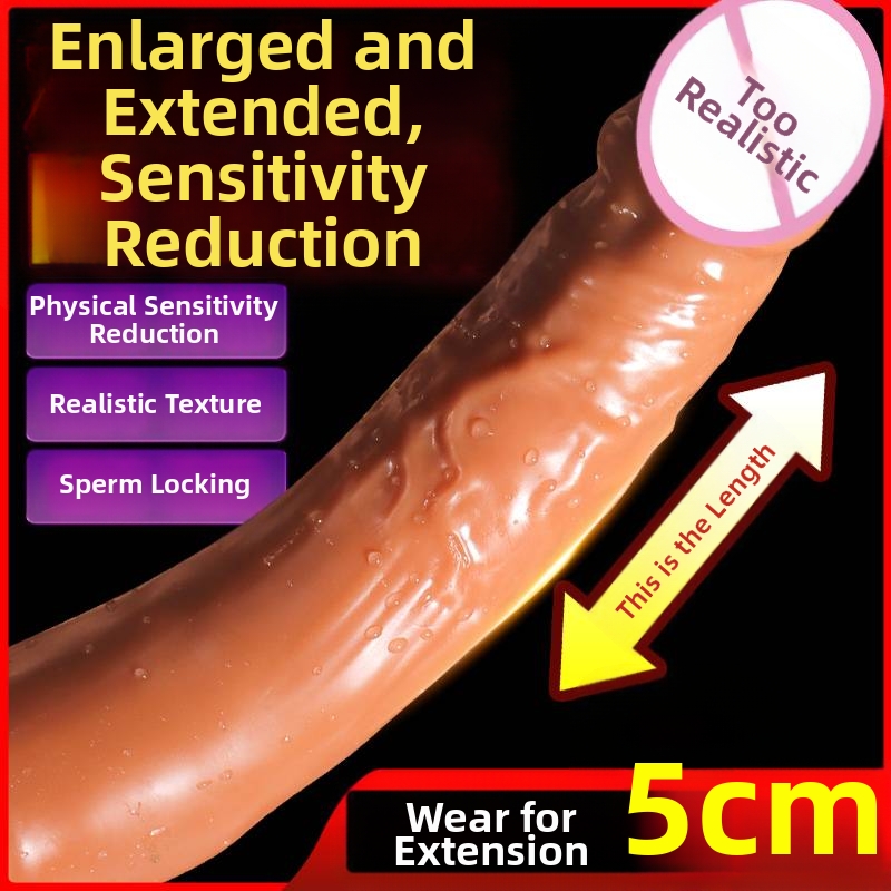 Extender Penis Sleeve with Cock Ring