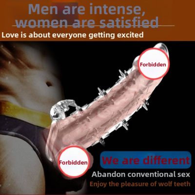 Reusable Enlarger Penis Sleeve with Cock Ring