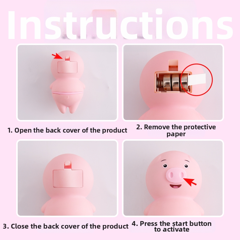 Pig Vibrator Nipples Clitoris