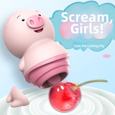 Pig Vibrator Nipples Clitoris