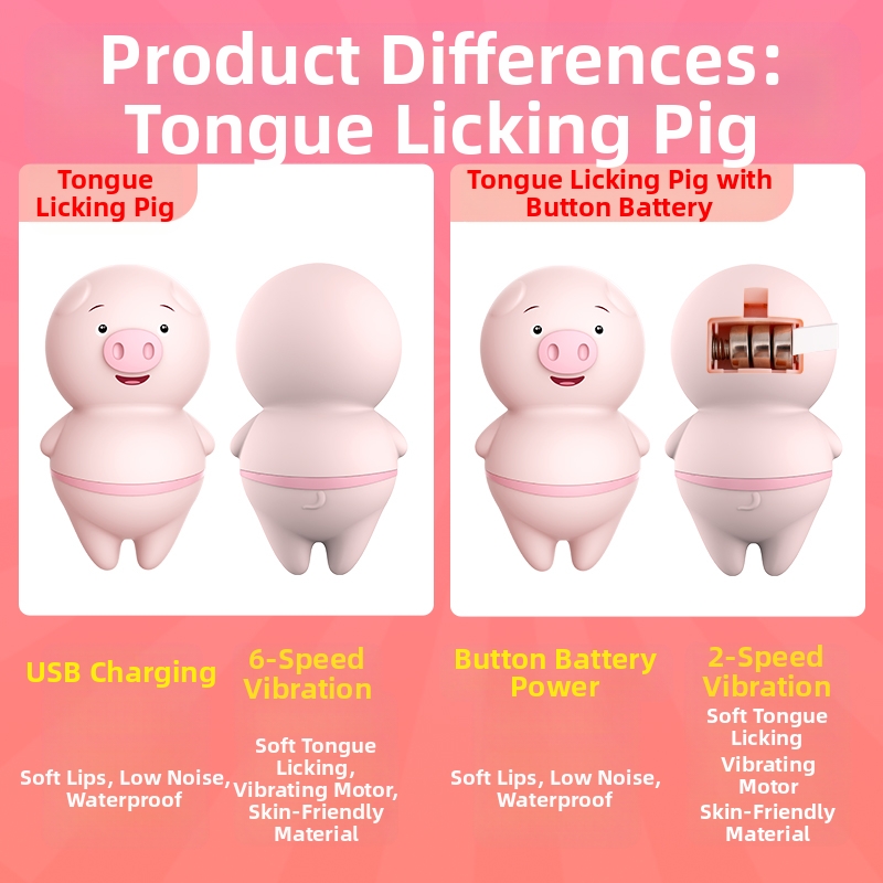 Pig Vibrator Nipples Clitoris