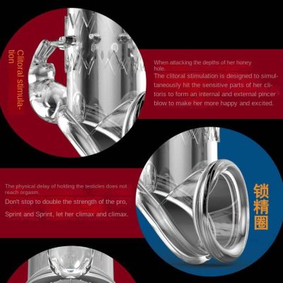 Reusable Penis Sleeve with Cock Ring Enlarger Sleeve for Men