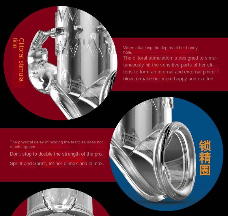 Reusable Penis Sleeve with Cock Ring Enlarger Sleeve for Men