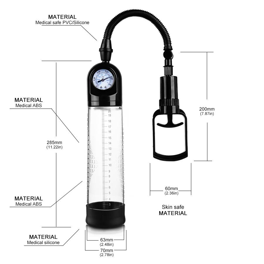 Penis Enlargement Vacuum Pump Sex Toys For Men