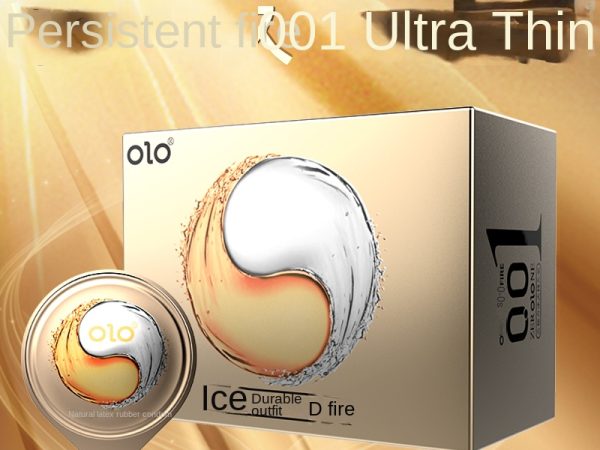 OLO Ultra-Thin Righteous Rubber Condoms  Well-Lubricated 10-Count