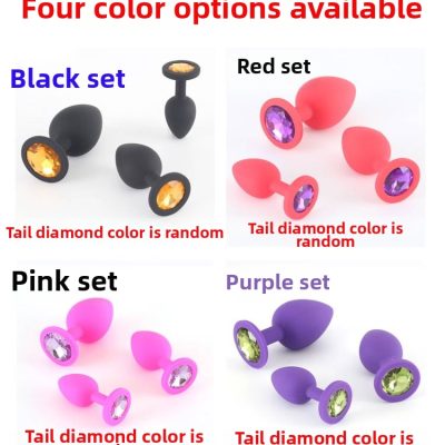 sex toy Anal butt Srilanka 6 Silicone Anal Butt Plug