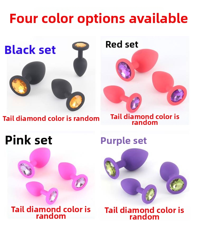 sex toy Anal butt Srilanka 6 Silicone Anal Butt Plug