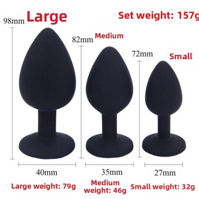 sex toy Anal butt Srilanka 6 Silicone Anal Butt Plug