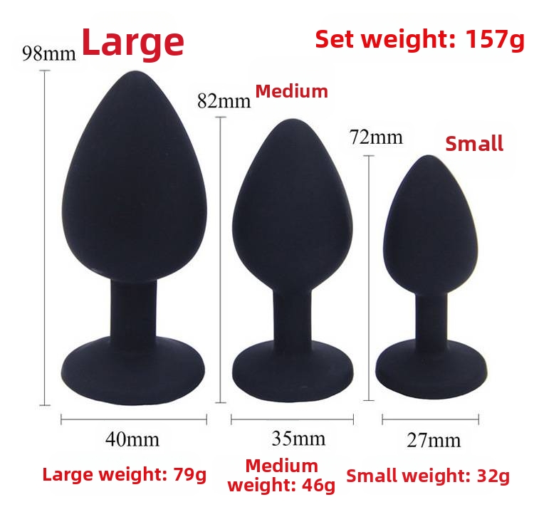 sex toy Anal butt Srilanka 6 Silicone Anal Butt Plug