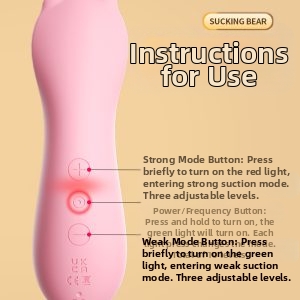 Sucker Bear Vibrator Nipples Clitoris