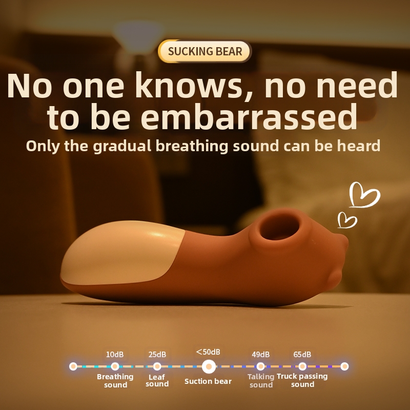 Sucker Bear Vibrator Nipples Clitoris