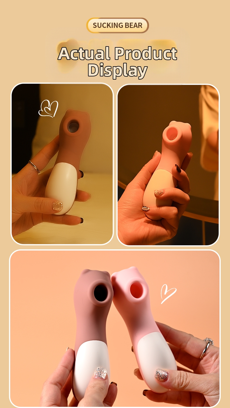 Sucker Bear Vibrator Nipples Clitoris