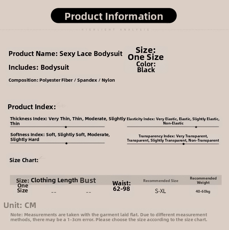 Lace Bodysuit with Fishnet Sockings