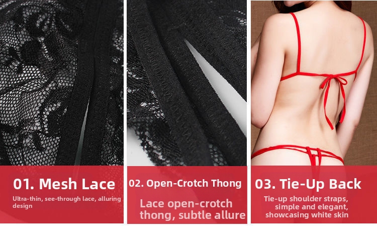 Sexy Lingerie Black/Red