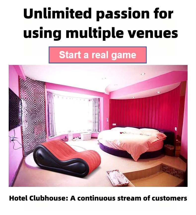 Sex Furniture Inflatable Bondage Sofa