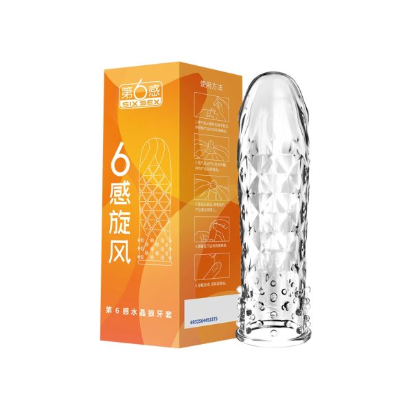 Textured Crystal Penis Sleeve
